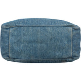 Chanel Denim CC Tortoise Handle Tote Handbag