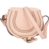 Chloé Grained Calfskin Mini Marcie Saddle Crossbody Bag