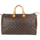 Louis Vuitton Monogram Canvas Speedy 40 Handbag
