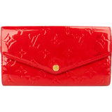Louis Vuitton Monogram Vernis Sarah Wallet
