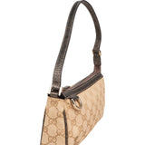 Gucci Monogram GG Canvas Abbey D-Ring Pochette Handbag