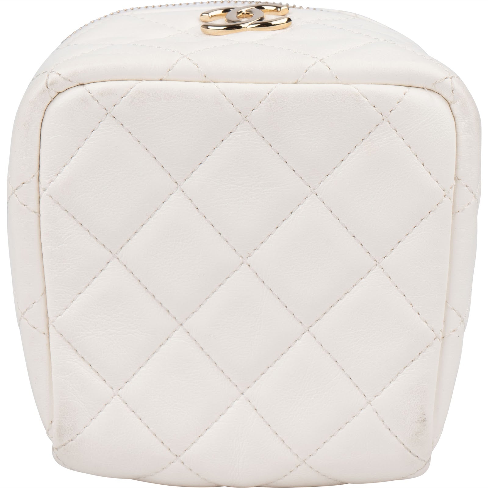 Chanel Quilted Lambskin Small Vanity Chain Handbag xx prüfen, maße - vintageandkickz