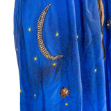 Gucci Multicolor Night Garden Silk Sequin Details Shortsleeve Maxi Dress (IT40)