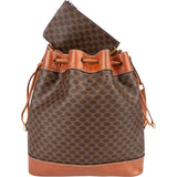 Celine Macadam Monogram Bucket Shoulder Bag
