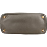 Prada Green Saffiano Leather Galleria Handbag
