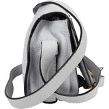 Chloé Grained Calfskin Marcie Small Saddle Crossbody Bag