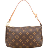 Louis Vuitton Monogram Canvas Pochette Accessoires Handbag