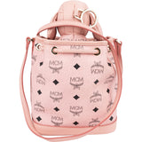 MCM Monogram Visetos Puppy Mini Drawstring Crossbody Bag