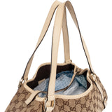 Gucci Monogram GG Abbey Hobo Shoulder Bag