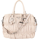 Prada Matelassé Nappa Leather Gaufre Satchel Handbag