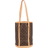 Louis Vuitton Monogram Canvas Bucket GM Shoulder Bag
