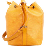 Louis Vuitton Yellow Epi Leather Sac Noé Petit Shoulder Bag