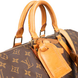 Louis Vuitton Monogram Canvas Keepall 50 Bandoulière Travel Bag