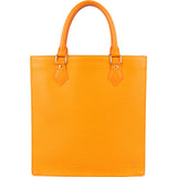 Louis Vuitton Orange Epi Leather Sac Plat Handbag
