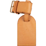 Louis Vuitton Vachetta Leather Luggage Tag Set (KAO)