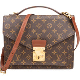 Louis Vuitton Monogram Canvas Monceau Handbag