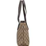 Gucci Monogram GG Supreme Small Tote Shoulder Bag