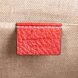 Gucci Grained Leather Interlocking GG Small Crossbody Bag