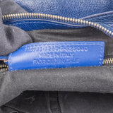 Balenciaga Blue Leather City Handbag