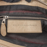 Balenciaga Cream Leather City Handbag