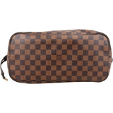 Louis Vuitton Monogram Damier Ebene Neverfull MM Shoulder Bag