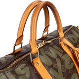 Louis Vuitton Limited Monogram Canvas Graffiti Keepall 50 Travel Bag