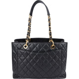 Chanel Caviar Leather Grand Shopping CC Tote Shoulder Bag