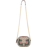 [🔄️B23 / F23] Gucci Monogram GG Supreme Embroidered Mini Chain Crossbody Bag - vintageandkickz