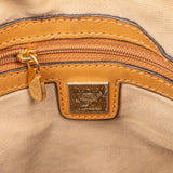 MCM Monogram Visetos Hobo Crossbody Bag