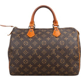 Louis Vuitton Monogram Canvas Speedy 30 Handbag