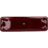Cartier Bordeaux Patent Leather Marcello de Cartier Handbag