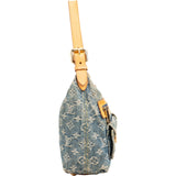 Louis Vuitton Monogram Denim Baggy PM Shoulder Bag