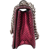 Dior Metallic Python Mini Diorama Crossbody Bag