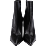 Christian Louboutin Black Gipsybootie Spiked Leather Ankle Boots (35,5)
