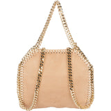 Stella McCartney Shaggy Falabella Fold Over Mini Tote Crossbody Handbag