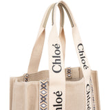 Chloé Canvas Medium Woody Medium Shoulder Bag