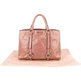 Miu Miu Vitello Lux Leather Handbag