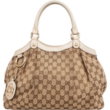 Gucci Monogram GG Canvas Sukey Tote Handbag