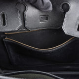 Hermès Noir Swift Leather Birkin 30 Handbag - vintageandkickz