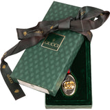 Gucci Web Stripe Interlocking G Keychain Key Holder Bag Charm