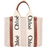 Chloé Canvas Small Woody Tote Handbag