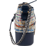 Chanel Tweed & Lambkin Gabrielle Crossbody Bag