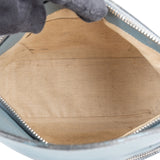 Loewe Blue Leather Puzzle Handbag
