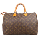 Louis Vuitton Monogram Canvas Speedy 35 Handbag