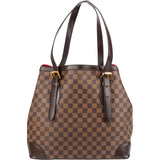Louis Vuitton Monogram Damier Ebene Hampstead GM Shoulder Bag