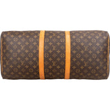Louis Vuitton Monogram Canvas Keepall 55 Travel Bag
