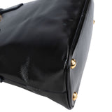 Prada Patent Saffiano Vernice Leather Promenade Handbag - vintageandkickz