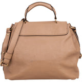 Chloé Leather Elsie Turnlock Handbag