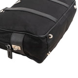 Prada Tessuto Saffiano Leather Triangle Briefcase Handbag