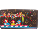 Louis Vuitton Limited Monogram Illustre Holiday Bumper Cars Sarah Wallet